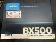 [全新未開封過保]Crucial BX500 240GB SSD