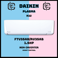 Daikin Wall Mounted Premium Non Inverter i-Plasma R32 1.5 HP FTV35AB/RV35AB Smart Control
