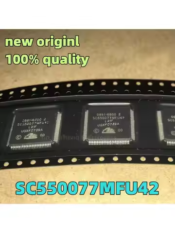 (1-2piece) 100% New SC550077MFU42 0991-8600 2 QFP-100 Chip untuk Automotify ATE MK60 ABS ESP Dalam S