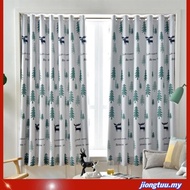 Sortina DIY Langsir Blackout Curtain Hook Sliding Door Grommet Curtain for Room Leaves Curtain Window