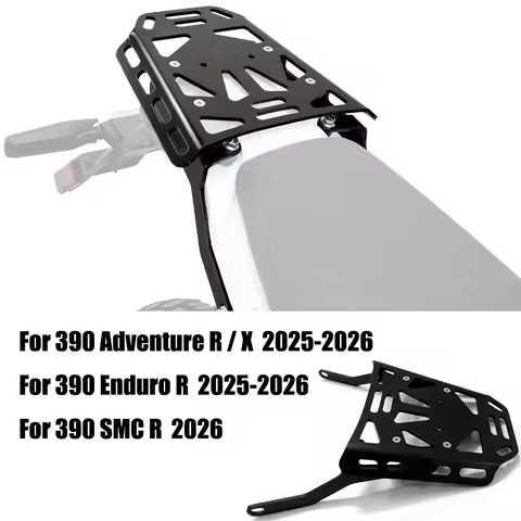 Motorcycle Rear Tail Luggage Rack Kit For 390 Adventure R 390 Adventure X 390 Enduro R 2025-2026 390