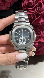 ✨二手品✨狀況很好 🌟百達翡麗 💠Patek Philippe 5980/1A 💙Blue  全套 💌 查詢價格