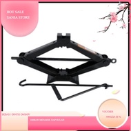 1.5 ton Manual Car Bridge Jack Car Scissors Jack 1 ton setenga