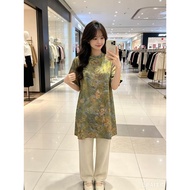 Summer blockbuster new Chinese national style Aodai thin regular retro fashion short-sleeved top
