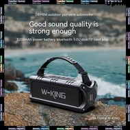 New W-King D8 Bluetooth Wireless Speakers Portable Speaker Plastic Subwoofer Stereo Sound Audio For 