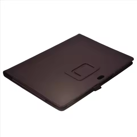 clinch 2X Folding Folio Case Tab Cover Stand for Microsoft Surface 3 10.8Inch Tablet PC Brown