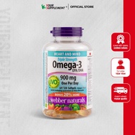 Dầu Cá Omega 3 Webber Naturals - 120 viên