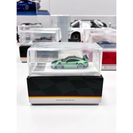 FuelMe Porsche 911 GT3 RS 1/64 Porsche Car Model FuelMe Taiwan Limited Avocado Color Brand New Unope