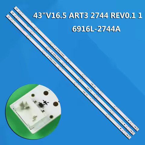 LED Backlight strip For 43UH610T 43UH620V 43UH630V 43" V16.5 ART3 2744 REV0.1 UHD 1 6916L-2744A LC43