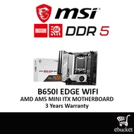 MSI B650I EDGE WIFI MINI ITX AM5 GAMING MOTHERBOARD COMBO R5 8500G / 8600G / 8700G / 7600 / 7700 / 7