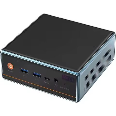 Mini PC AMD Ryzen 5 5500U(4.0GHz) Mini Processors 16GB DDR4 RAM 512GB SSD Micro PC Support 4K@60Hz T
