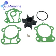 Water Pump Replacement Kit with Impeller, Gaskets, Key and O-Ring for Yamaha Outboard Engine 60 70 7