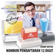 Self-inking/ Pre-inked Stamp for company name and address