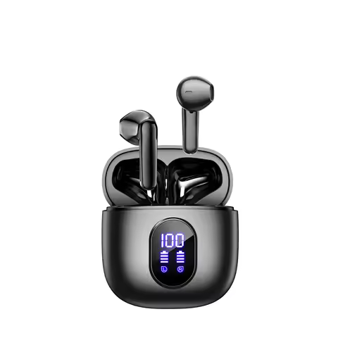 Original i52 Bluetooth ENC Earphones True Wireless Stereo digital display TWS Noise Cancellation hea