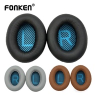 Fonken 2Pcs Replacement EarPad For Bose QuietComfort QC 15 25 35 Ear Cushion Earmuff for Bose QC15 QC25 QC35 AE2 Headphone