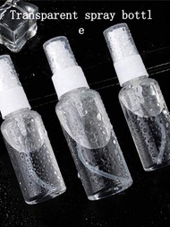 4入組塑料旅行尺寸酒精和香水噴霧瓶,美容澆水細雾噴霧器,旅行中的空瓶容器