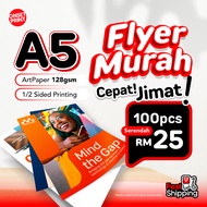 FLYER PRINTING A5 128gsm Art Paper