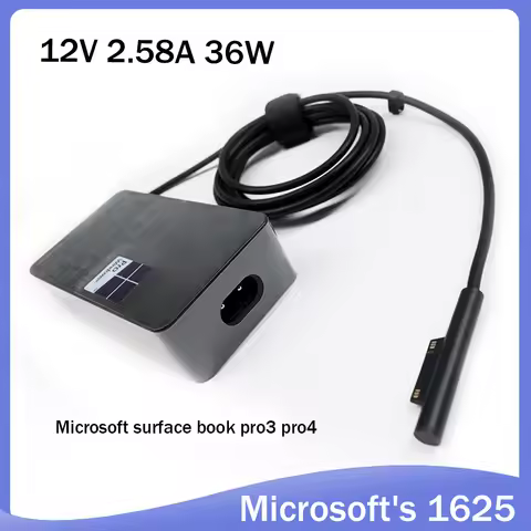 12V 2.58A 36W For Microsoft surface book pro3 pro4 pro power adapter 1625 charger fast charge with 5