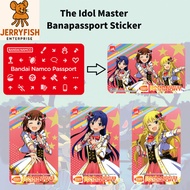 Banapassport Amusement IC Blank Card and The Idol Master -C- Sticker Design