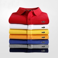 Men Polo Shirt t-Shirt Lapel Polo Shirt Business Polo Casual Men's Summer Short-Sleeved Top Embroidered Polo Shirt Men