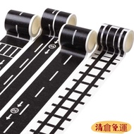 24h Taoyuan Children i Road Traffic Washi Tape Sticker Train Track Design Simulation Y7 ZOKTV