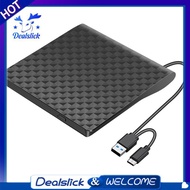 USB 3.0 Type C External CD DVD Player Optical Drive Reader Player Portable DVD CD Drive Burner Reade