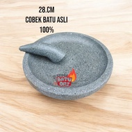 28.cm large genuine stone mortar