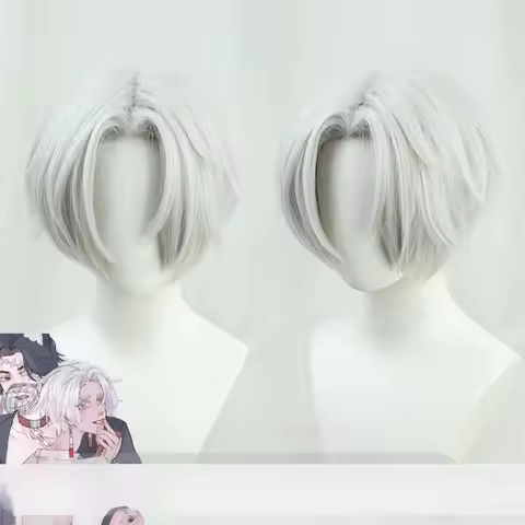 Tokyo Revengers Kurokawa Izana Cosplay Wig Tenjiku Leader Anime Roleplay Party Costume Prop Syntheti