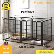 Readystock S Size Pet Dog Cat Fence Playpen CageCrate House Pet House Pagar Kucing Anjing Peliharaan Rumah Haiwan Kesayangan
