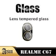 Tempered Glass Camera REALME C67 Smartphone Rear Camera Protector