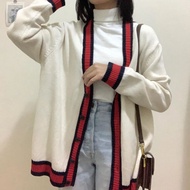 HCONNECT Long Knit Cardigan