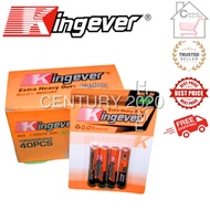 KINGEVER AAA Battery Extra Heavy Duty R03 AAA Battery 1.5V 10packs/box