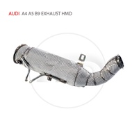 HMD Stainless Steel Exhaust System High Flow Performance Downpipe For Audi A4 A5 Quattro B9 2.0T OPF