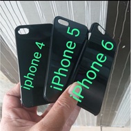 Glossy Black Hardcase iphone 4 4g 4s 4c IP 5 5g 5c 5s IP 6 6g 6c 6s 6se shiny
