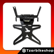 ท้ายสั้นแม่เหล็ก เฉพาะรุ่น CB650R / CBR650R 2021-2023 แบรนด์ BuffaloWings พับเก็บได้ พร้อมไฟเลี้ยวแต