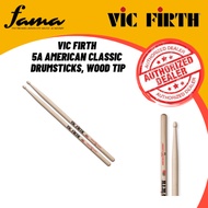 [FAMA]VIC FIRTH 5A CLASSIC DRUMSTICKS, WOOD TIP