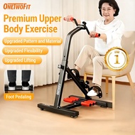 OneTwoFit Rehabilitation Bicycle Hand-cranked Therapeutic bicycle Elderly Exercise Bike With Foot Ma