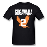 T-Shirt for Men Haikyuu JerseySuga Number 2 (Karasuno) 100% Cotton Haikyuu T Shirt 6XL Funny Plus Si