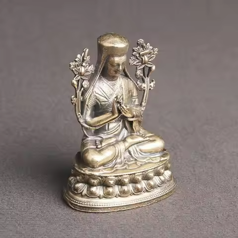 Brass Tibetan Buddha Statue Ornaments Home Decoration Crafts Copper Collection Nice Art Work