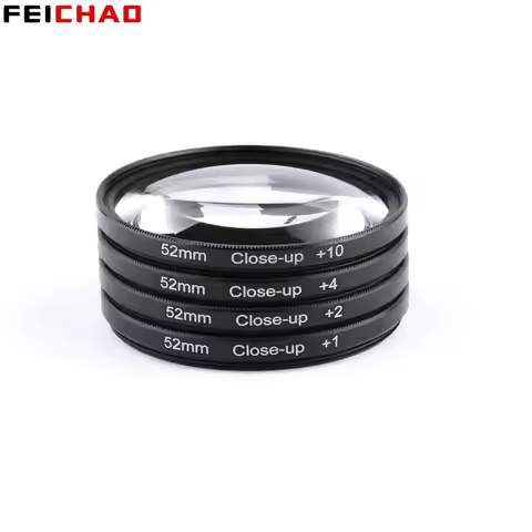 Macro Close Up Lens Filter Kit +1 +2 +4 +10 Close-Up 37mm 52mm 58mm 62mm 77mm for Canon Nikon Sony P