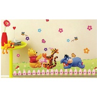 Playing With Pooh AY992 (50x70) - Wall Sticker
