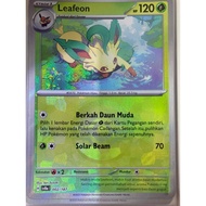 Pokemon Indonesia Leafeon 002/187 Pokeball sv8a Terastal Festival