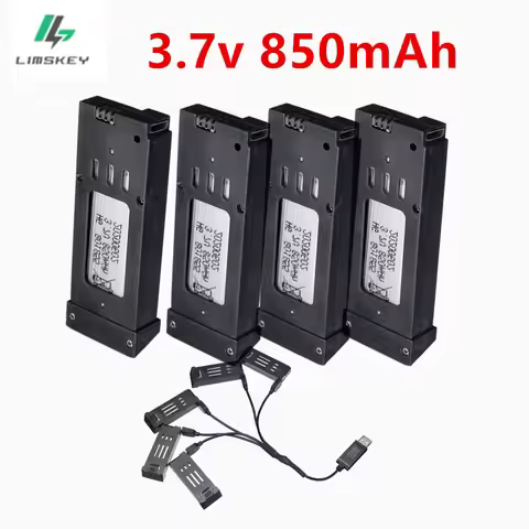 3.7V 850mAh RC Drone Battery for E58 E68 L800 S168 JY019 998PRO RC Quadcopter UAV Drones Spare Batte