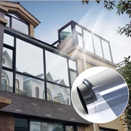 Multi-Width Length 2/3/5 M One Way Mirror Window Film Self-Adhesive Reflective Privacy Glass Tint He
