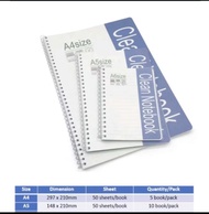 Cleanroom ( ISO 5 ) A5 Note Book ( 10books/bag ) Cleanroom A4 Note book ( 5 books/bag )