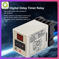 【ลดล้างสต๊อก】AH3-DM Delay Time Relay Dual โหมดรีเลย์ตัวจับหน่วงเวลา 0.01 S-99 H จอแสดงผลแอลอีดี AH3-DM 12/24/110/220/380V