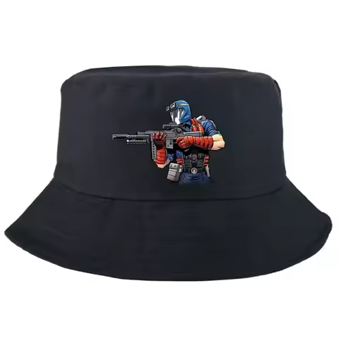Space Adventure Cobra Cobra Viper Bucket Hat Summer Foldable Bucket Hat Man Women Unisex Outdoor Sun