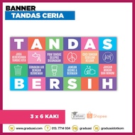 Banner Tandas Sekolah, Hiasan dan Keceriaan Tandas Pelajar