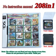 208 4300 in 1 MULTI CART Super Combo Video Games Cartridge Card Cart For DS NDS 3DS XL 3DSXL 2DS NDS