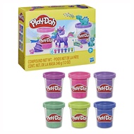 Play-Doh Sparkle Collection With 6 Multi Color Cans Play Dough